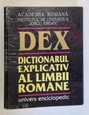DEX , DICTIONARUL EXPLICATIV AL LIMBII ROMANE , EDITIA A II - A , 1998