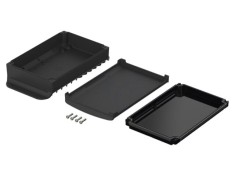 Carcasă desktop BOPLA BoVersa neagră 140x258x66mm IP66/IP68