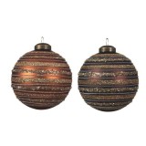 Cumpara ieftin Glob decorativ - Bauble Lines - mai multe modele | Kaemingk