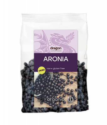 Fructe de Aronia Bio Uscate Dragon Superfoods 150gr foto