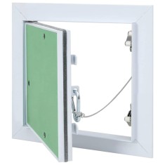 vidaXL Panou de acces cu cadru din aluminiu și gips-carton, 150x150 mm
