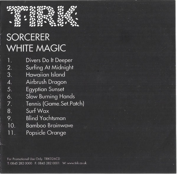 Sorcerer - White Magic, CDr
