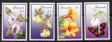 GRENADA 2000, FLORA, serie neuzata, MNH, Fauna, Nestampilat