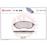 Placute frana Chevrolet Aveo / Kalos Liftback (T200) 02.03-12.08, Aveo / Kalos Liftback (T250 T255) 06.06-, Aveo / Kalos Sedan (T200) 01.03-12.08, Av, BREMBO