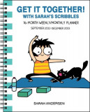 Sarah&#039;s Scribbles 16-Month 2022-2023 Weekly/Monthly Planner Calendar: Get It Together!