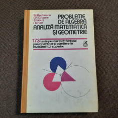 Probleme de Algebra , Analiza Matematica si Geometrie - TESTE BECHEANU/ICHIM