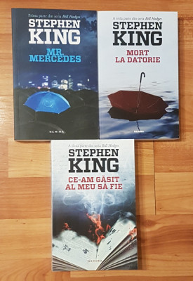 Seria Bill Hodges de Stephen King (3 volume) foto