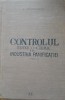 CONTROLUL TEHNICO- CHIMIC IN INDUSTRIA PANIFICATIEI - A.I. OSTROVSCHII (1949)