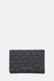 Michael Kors portofel HUDSON culoarea negru, 39T5LHDD6B