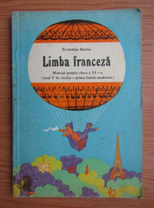 Ecaterina Bartos - Limba franceza. Manual pentru clasa a VI-a (1978) foto