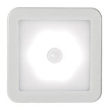 Lampa LED cu senzor de miscare, 8x8x1.8cm, Alba, CMCLASS