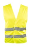 Vesta reflectorizanta din material 100% poliester ,inchidere velcro, 100 gsm , echipata cu banda reflectorizata de 5 centimetri