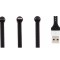 Cablu 3in1 USB to Lightining, Type-C, Micro-USB White, AM+