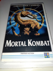 Film VHS-Actiune Karate-Mortal Combat foto
