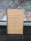 Statut Banca Populara Siret 1906, Piscu Covurlui Giurgiu, Editie Princeps, Carte Bibliofilie
