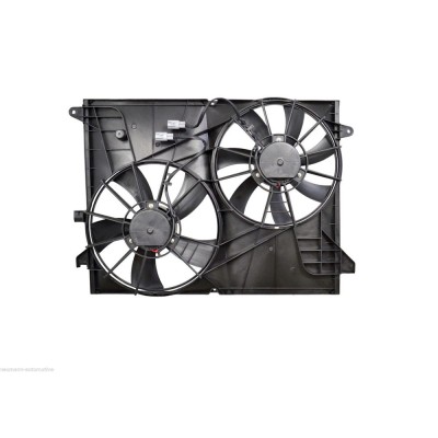 GMV radiator electroventilator Opel Antara (L07), 2006-2016 2,4 16v 104kw; 3,2 V6 24v 165/167kw Benzina, M/A, cu AC, 130/130W; 350/330mm; 2+2 pini, f foto