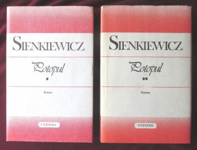 &amp;quot;POTOPUL. Roman&amp;quot;, Vol. I+II, Sienkiewicz, 1989 foto
