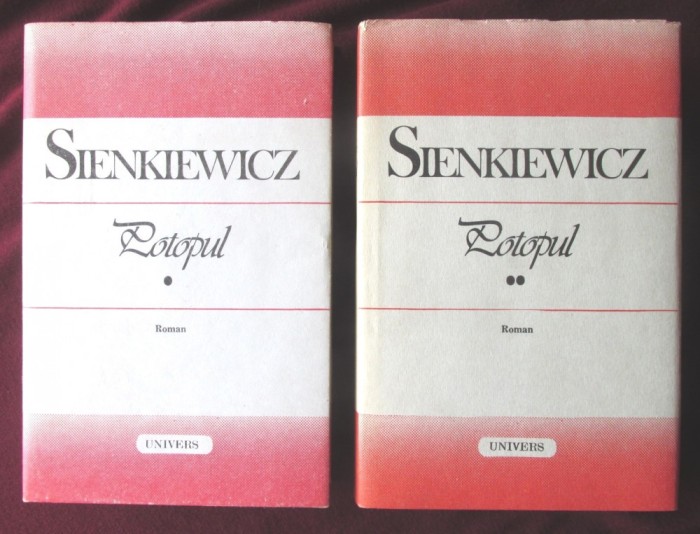 &quot;POTOPUL. Roman&quot;, Vol. I+II, Sienkiewicz, 1989