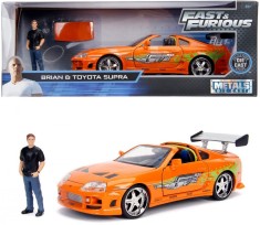 MASINUTA METALICA TOYOTA SUPRA 1955 FAST AND FURIOS SuperHeroes ToysZone foto