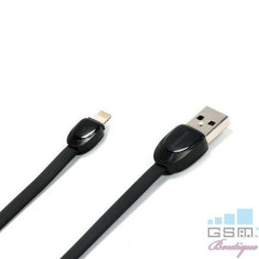 Cablu Lightning 8 Pin USB Data Sync Si Incarcare 1 Metru iPod Nano 7 Remax Original Negru foto