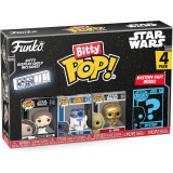 Cumpara ieftin Set 4 Mini Figurine Bitty POP Star Wars - Leia, Funko