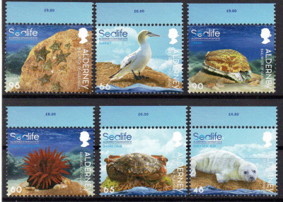 Alderney 2020, Fauna, serie neuzata, MNH foto