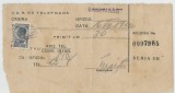 Romania, S.A.R. de Telefoane, Recipisa, Baia Mare, 1940