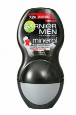 Deodorant Garnier Black White Colors, roll on pentru barbati 50ml foto