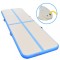 vidaXL Saltea gimnastică gonflabilă cu pompă albastru 700x100x10cm PVC 91925