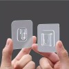 Set 5 Dispozitive Duble pentru Agatat si Suspendat Obiecte Autoadezive 6 x 6 cm