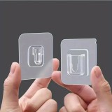 Set 5 Dispozitive Duble pentru Agatat si Suspendat Obiecte Autoadezive 6 x 6 cm