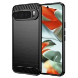 Husa Protectie Silicon Antisoc Techsuit pentru Google Pixel 9 Pro XL, Negru