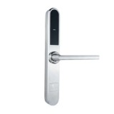 Yala inteligenta SmartPass Geneva Silver cu card RFID si cheie de urgenta
