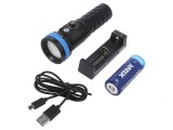 Lanternă Subacvatică LED 1600lm Set Complet