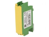 Bloc de distribuție 1 pistă 8 borne ABS TS35