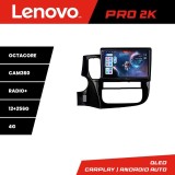 Navigatie Android Lenovo QLED 2K 12+256 pentru Mitsubishi Outlander 2013-2019