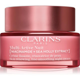 Clarins Multi-Active Night Cream Dry Skin cremă de noapte anti-&icirc;mbătr&acirc;nire pentru piele uscata 50 ml