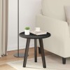 VidaXL Placă de masă Negru 40 x 40 x 1.5 cm Lemn compozit