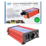 Aproape nou: Invertor de tensiune PNI L1200W alimentare 12V iesire 230V