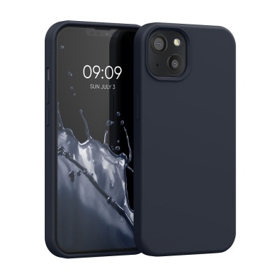 Husa pentru Apple iPhone 13, Silicon, Albastru, 55878.186, kwmobile foto