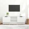Gossi comoda tv, alb, 102x35x36,5 cm, lemn prelucrat