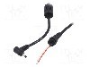 Cablu alimentare DC, cabluri, DC 2,5/0,7 mufa, negru, 1,2m, AKYGA - AK-SC-07