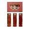 Set rujuri de buze lucioase, kevin &amp; coco, be mine 3 culori, lip-gloss, 11 x 7.3 x 2.7cm, roz-rosu, varianta b