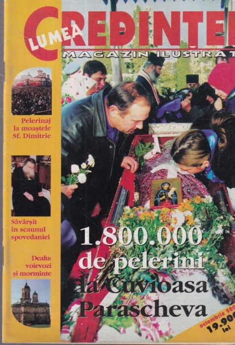 Lumea Credintei, octombrie 2003
