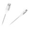 Cablu USB A-micro t-t 1m Rebel alb