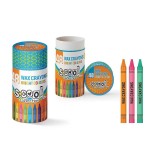 Creioane Ceara Copii, Set 48 Bucati, Multicolore, Rotunde, S-Cool, Non-Toxice, pentru Desen si Pictura