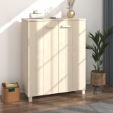 VidaXL Dulap CD-uri &bdquo;HAMAR&rdquo;, maro miere, 85x40x108 cm, lemn masiv pin
