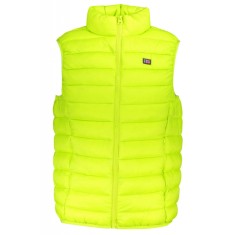 Vesta barbati cu logo si buzunare oblice verde deschis, L