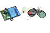 Modul 2 relee cu telecomanda alimentare 12v 10A 433 mhz releu 12/220v