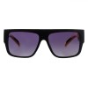 Ochelari Deghizare, Model Unisex, Lentile Negre, Brațe Aurii, Oem